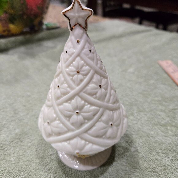 Ceramic Christmas Tree Trinket Box - Picture 1 of 6